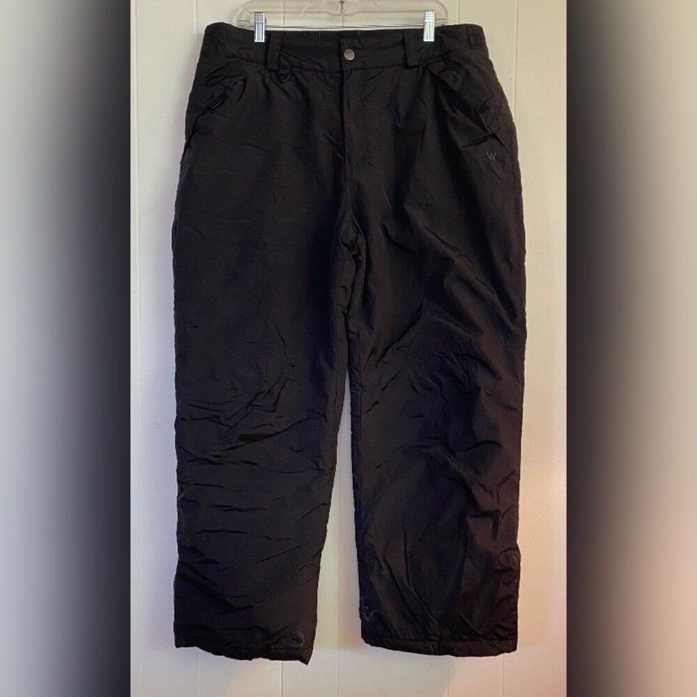 White Sierra Snow Pants Women’s XL Black Ski Snowmobile Winter Sports